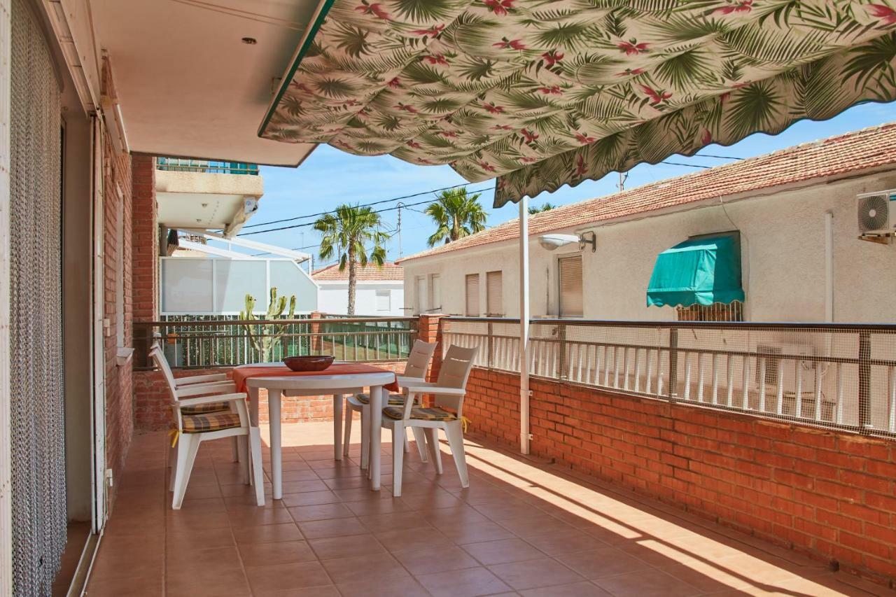 Grosse Sonnenterrasse, 200 Meter Zum Strand... Santa Pola Extérieur photo